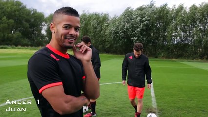 Juan Mata vs Ander Herrera: Intense Crossbar Challenge