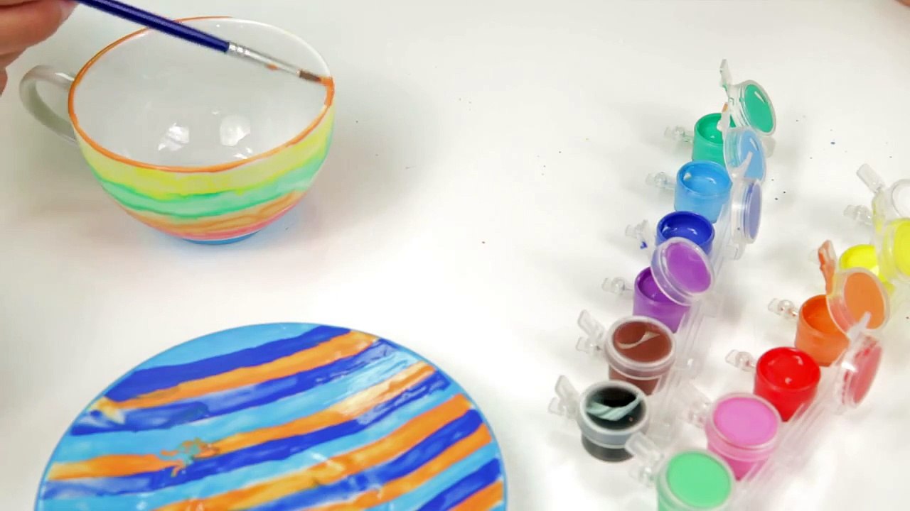 MindWare Paint Your Own Porcelain: My Doll and Me Teacups