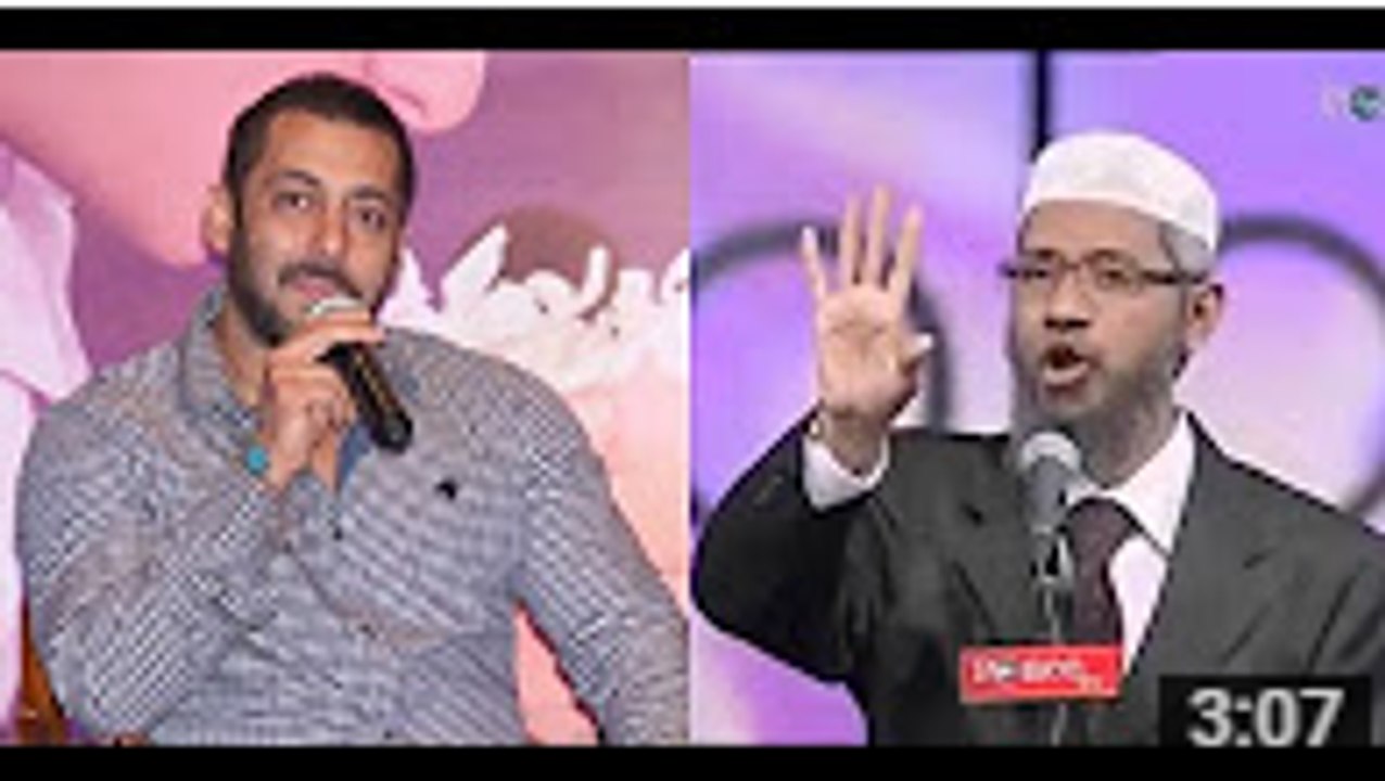 Salman Khan Ready to Accept Dr Zakir Naik Challenge to BAN SULTAN Movie - YouTube