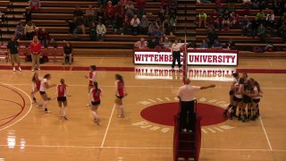 Wittenberg Volleyball vs. Denison, 10/19/11