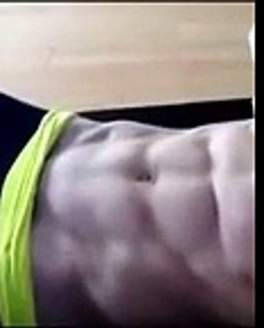 Teen girl abs
