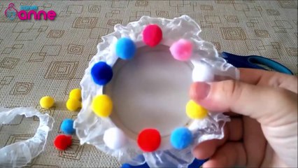 Kavanoz Kapağından Fotoğraf Çerçevesi Yapımı