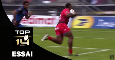 TOP 14 – Toulon - Montpellier : 27-18 - Essai Josua TUISOVA (TLN) – Demi-finale - Saison 2015-2016