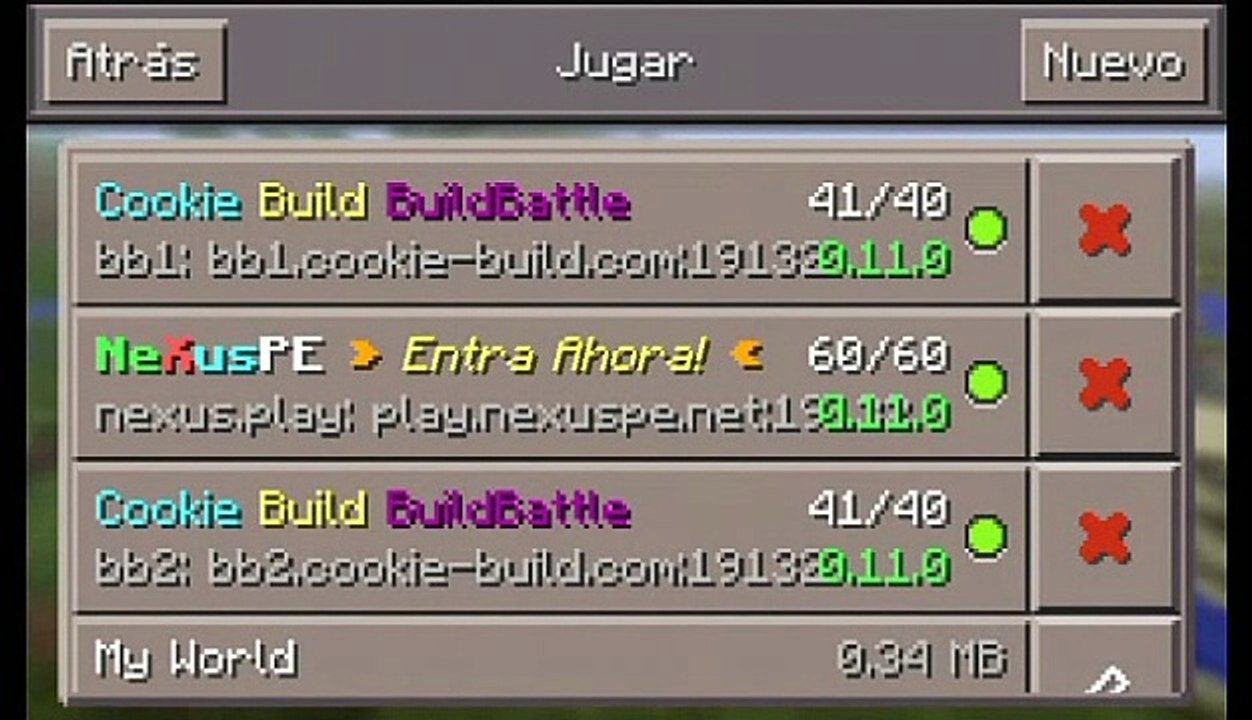 Server Build Battle | Minecraft PE | 0.11.1