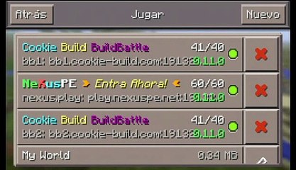 Server Build Battle | Minecraft PE | 0.11.1