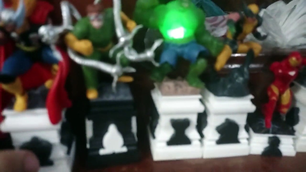 Os vingadores e o homem aranha vs doutor octopus