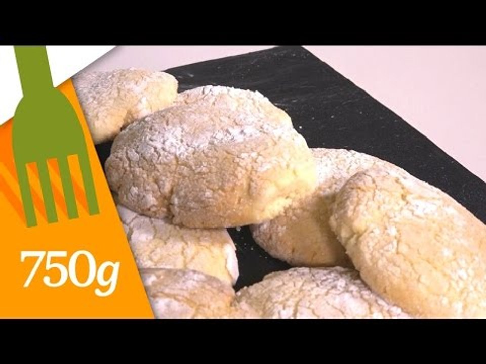 Recette de Biscuits craquelés au citron - 750 Grammes