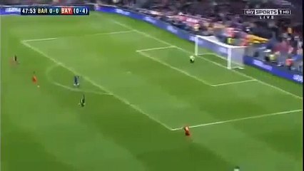 Arjen Robben's goal vs Barcelona