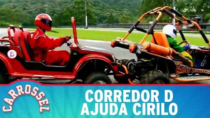 Corredor D ajuda Cirilo