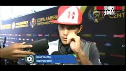 Peru vs Colombia 0-0 (2-4) Declaraciones de Oscar Vilchez Copa America Centenario