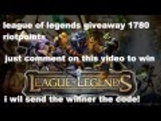 league of legends riot points giveaway contest from gatedemon TTTT (closed)