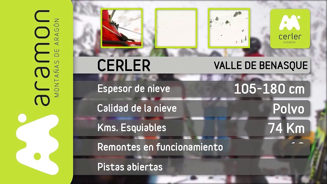 Parte de nieve estaciones de ARAMON 25 y 26 de enero