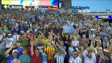 GOLAZOOOOO DE #MESSI  Argentina 3-0 Venezuela #CopaAmerica