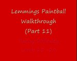 Lemmings Paintball Walkthrough (Part 11) Taxing Difficulty - Levels 25 - 29