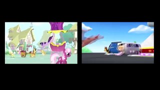 My Little Pony: Friendship is Magic and PAW Patrol Theme Song Race