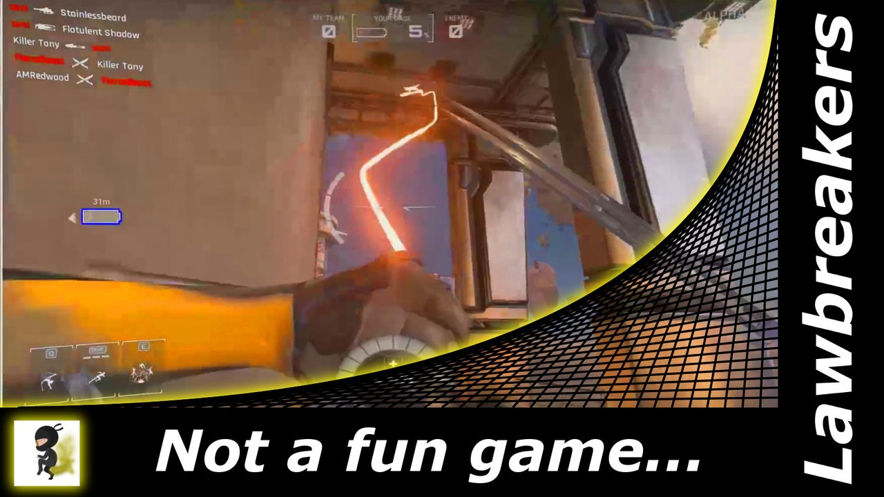 Lawbreakers Alpha: It's not a fun game...
