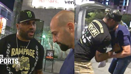 Rampage Jackson Involved In Scuffle During TMZ Interview