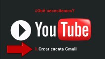 Como crear un canal de youtube