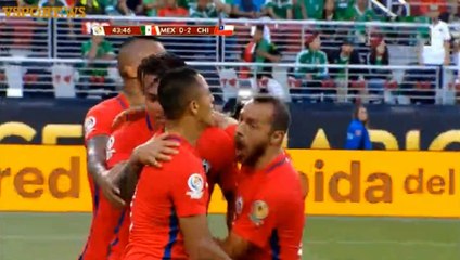 Eduardo Vargas Goal HD - Mexico 0-2 Chile | Copa America Centenario | 18.06.2016 HD