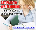 Writing Jobs - How To Get Paid To Write Online!