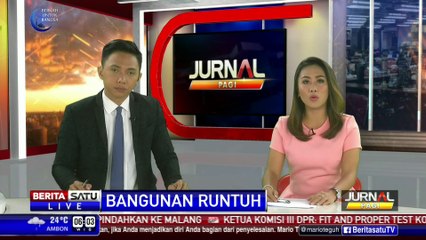 Brak, Gedung yang Akan Dirobohkan Runtuh