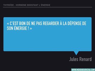 Thyroide et energie, revue santé