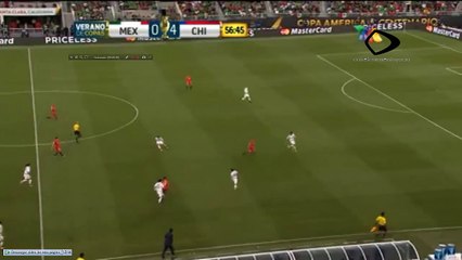 Chile v Mexico 5-0 goleada historica