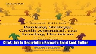 Read Banking Strategy, Credit Appraisal, and Lending Decisions: A Risk-Return Framework  Ebook