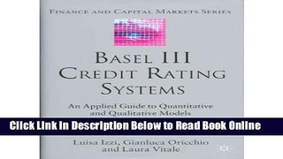 Download [(Basel III Credit Rating Systems: An Applied Guide to Quantitative and Qualitative