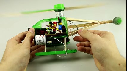 How to make a Helicopter - (Electric Helicopter)
