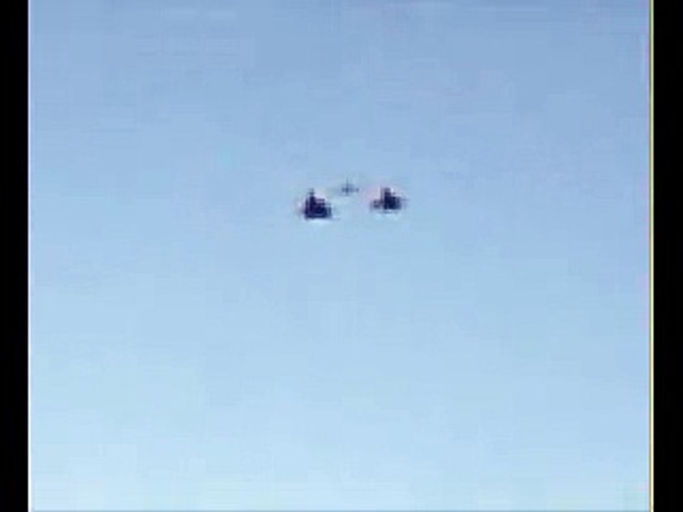 P-51,F-22,F-15 Rare Formation Flight