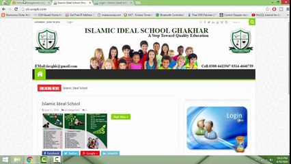 Lecture 3 how to student login and access school management website in wordpress