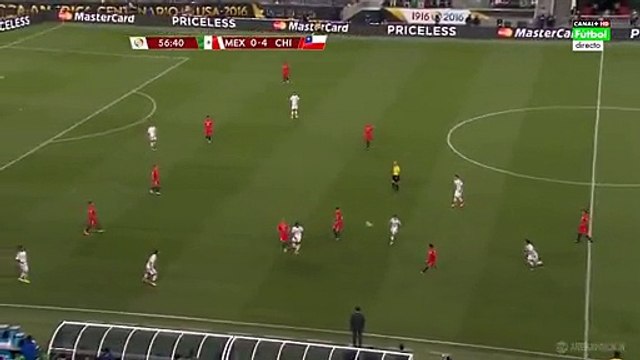 Eduardo Vargas Hattrick Goal HD - Mexico 0-5 Chile Copa America Centenario 18.06.2016 HD