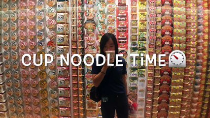 Japan Customized Cup Noodle Journey
