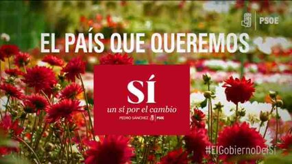 El PSOE recurre en un vídeo a su 'gobierno en la sombra' para pedir el cambio