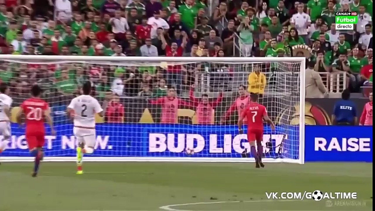 Eduardo Vargas All 4 Goals - Chile vs Mexico 7-0 (Copa America) 2016