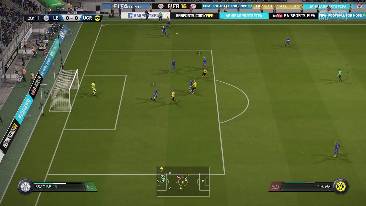 FIFA 16 2nd game 1st half