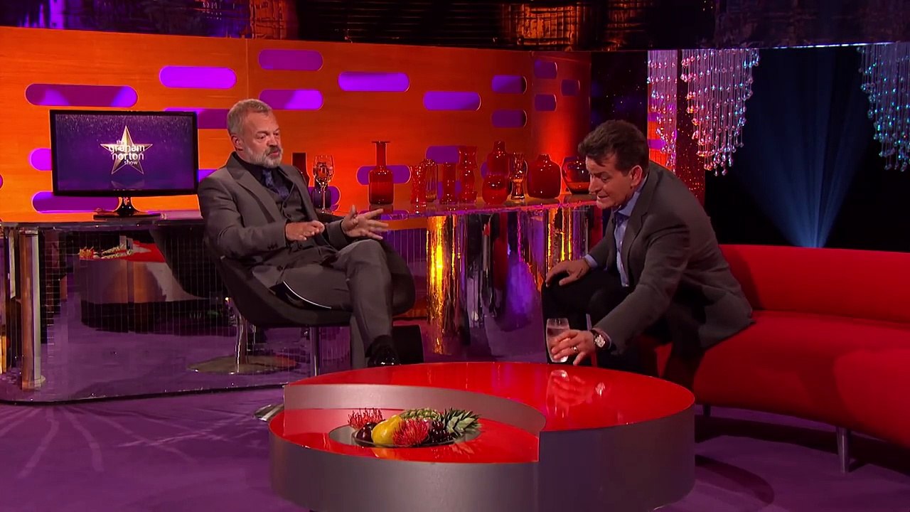 Donald Trump Gave Charlie Sheen Fake Platinum Cufflinks - The Graham Norton Show