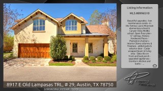 8917 E Old Lampasas TRL, # 29, Austin, TX 78750