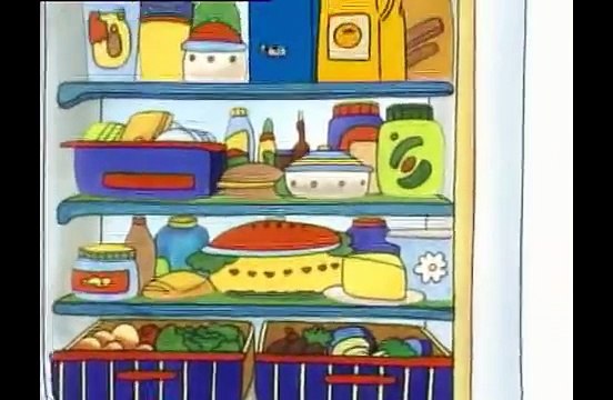 çizgi film - Caillou - Caillou`nun sürpriz kahvaltısı