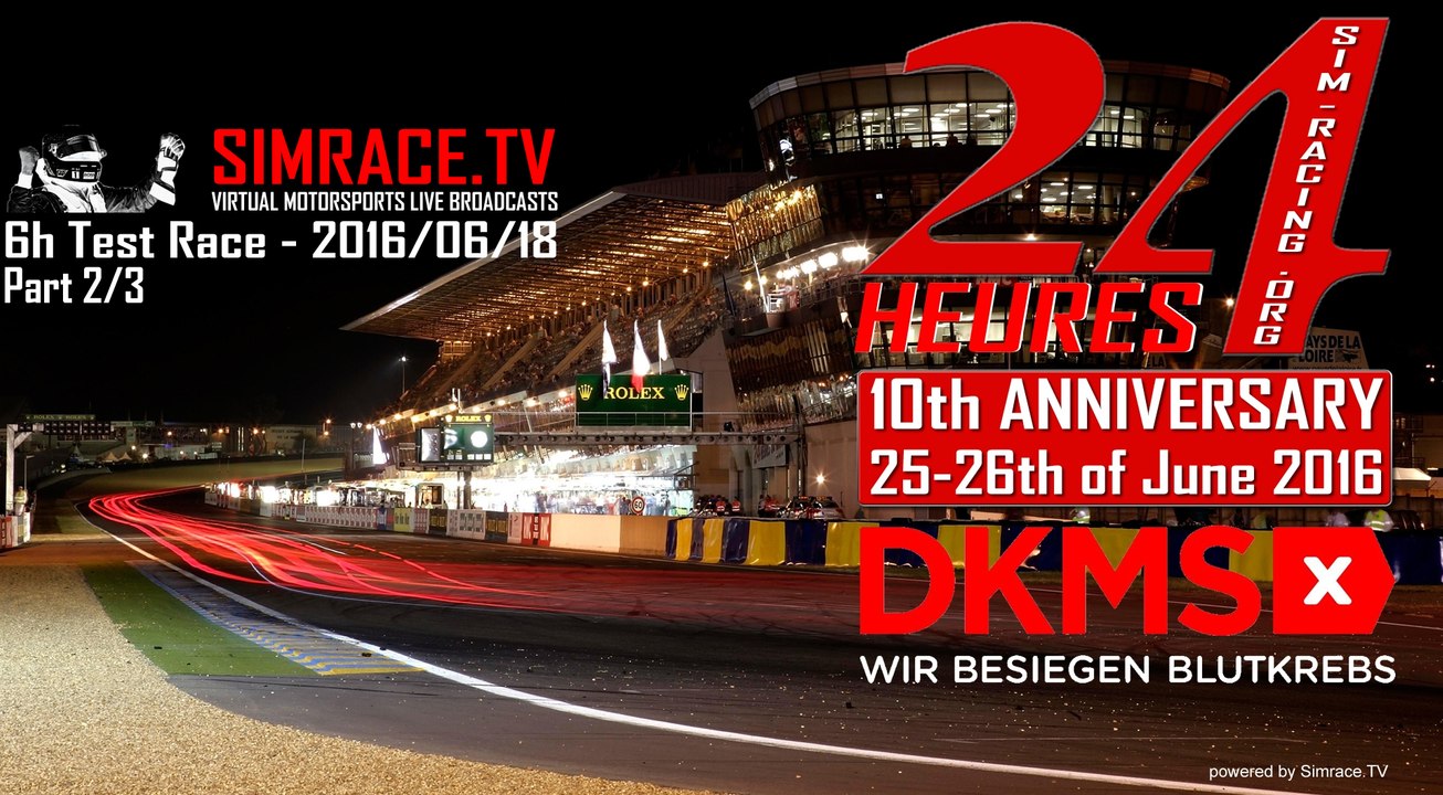 Part 2 - 6th Testrace 24h de la Sarthe 2016