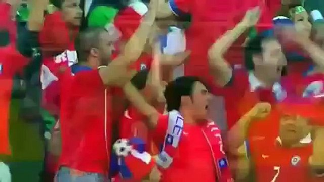 Eduardo Vargas Super Hat-Trick vs Mexico - Mexico vs Chile 0-7 Copa America Centenario 2016