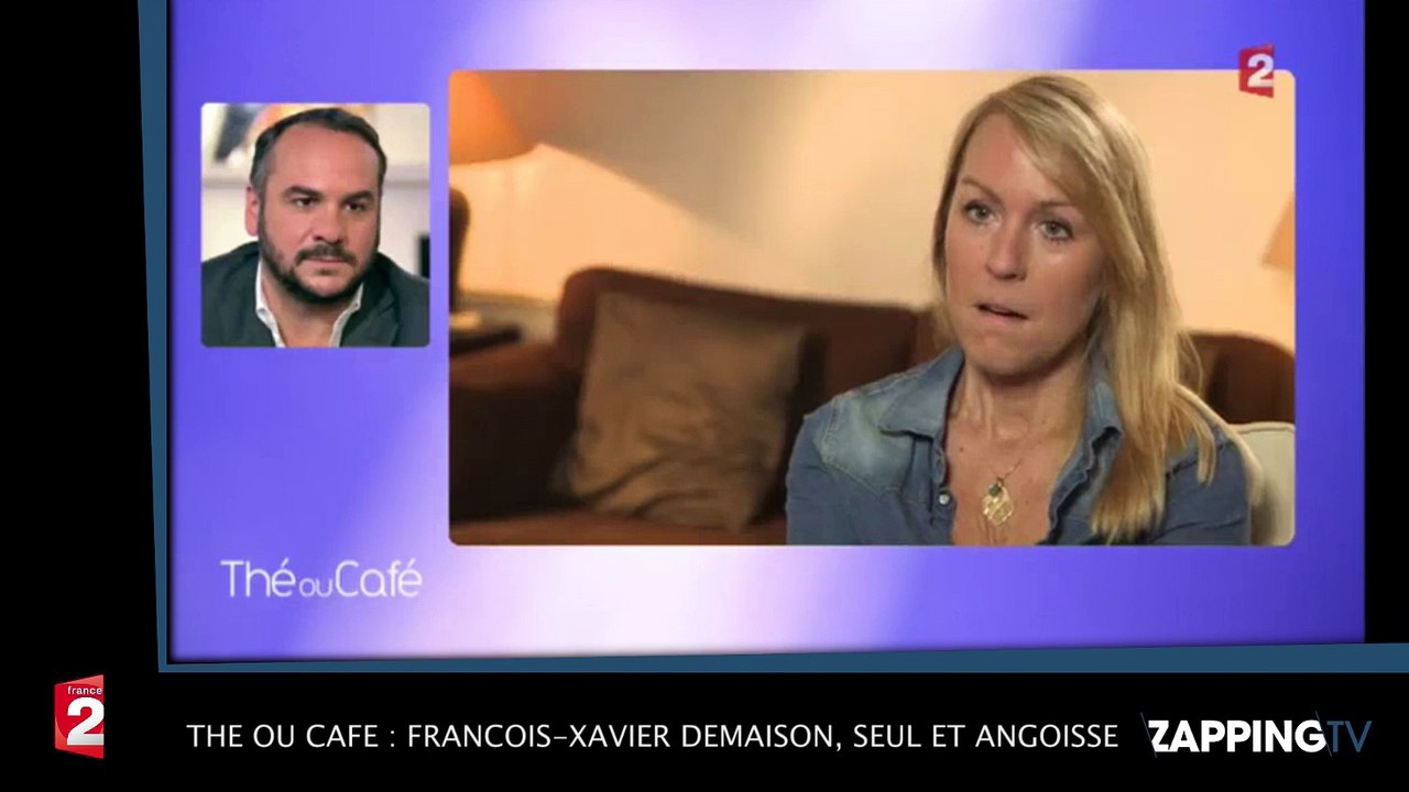 Thé ou café : François-Xavier Demaison, seul et angoissé selon sa famille