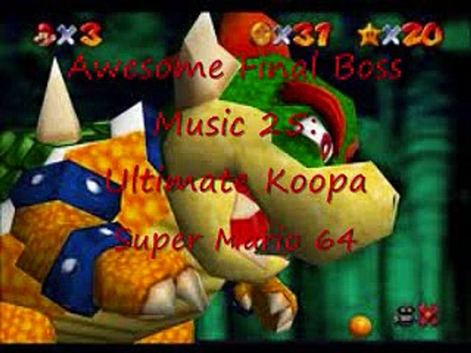 Awesome Final Boss Music 25 Ultimate Koopa
