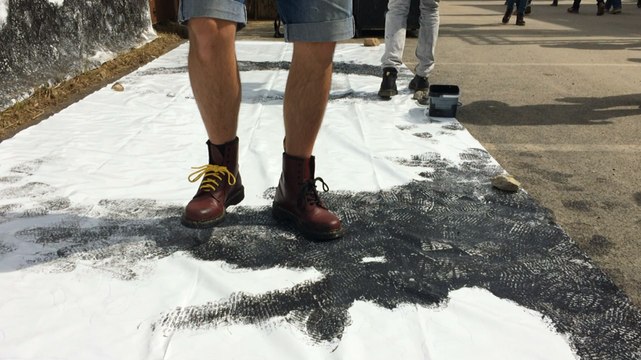 Insolite : le Shoes painting !