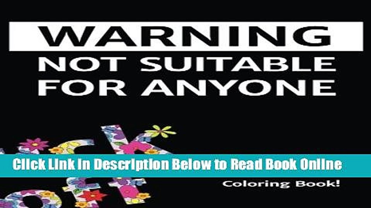 Read Hilariously Offensive Swear Word Coloring Book!  PDF Online