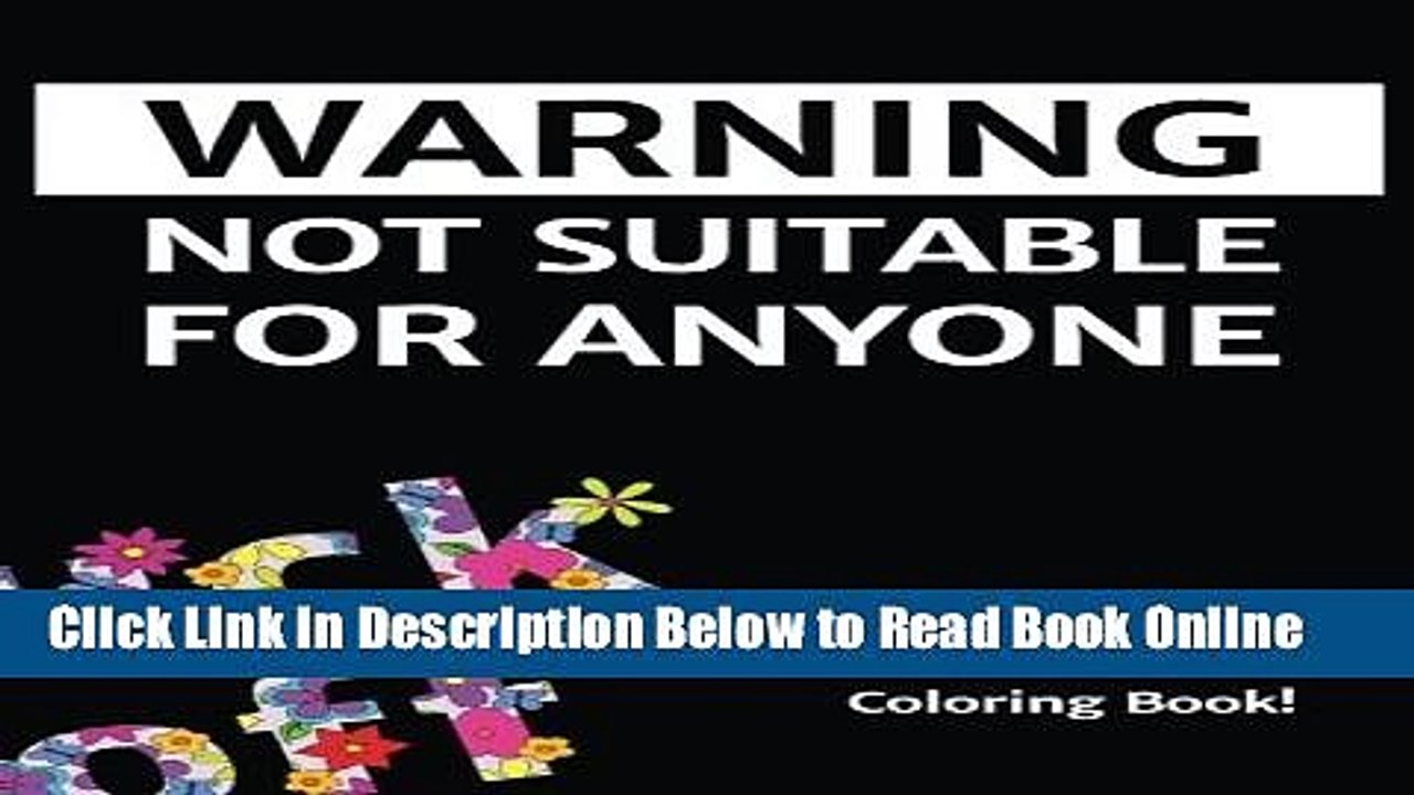Download Hilariously Offensive Swear Word Coloring Book!  Ebook Online