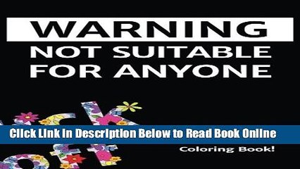 Download Hilariously Offensive Swear Word Coloring Book!  Ebook Online