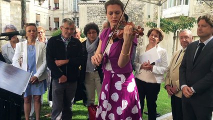 Concert de violon pour le baptême de la Rose Angoulême