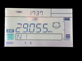 29.055 AM DX USA  23-10-2012 10 meter band